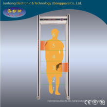 Shenzhen Sicherheitsausrüstung Hersteller Versorgung LCD-Display Torbogen Metalldetektor für Turnhalle, Museum, Gericht, Hotel